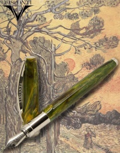 Visconti Van Gogh 2012 - PINE TREES- Fountain Pen - Penna Stilografica